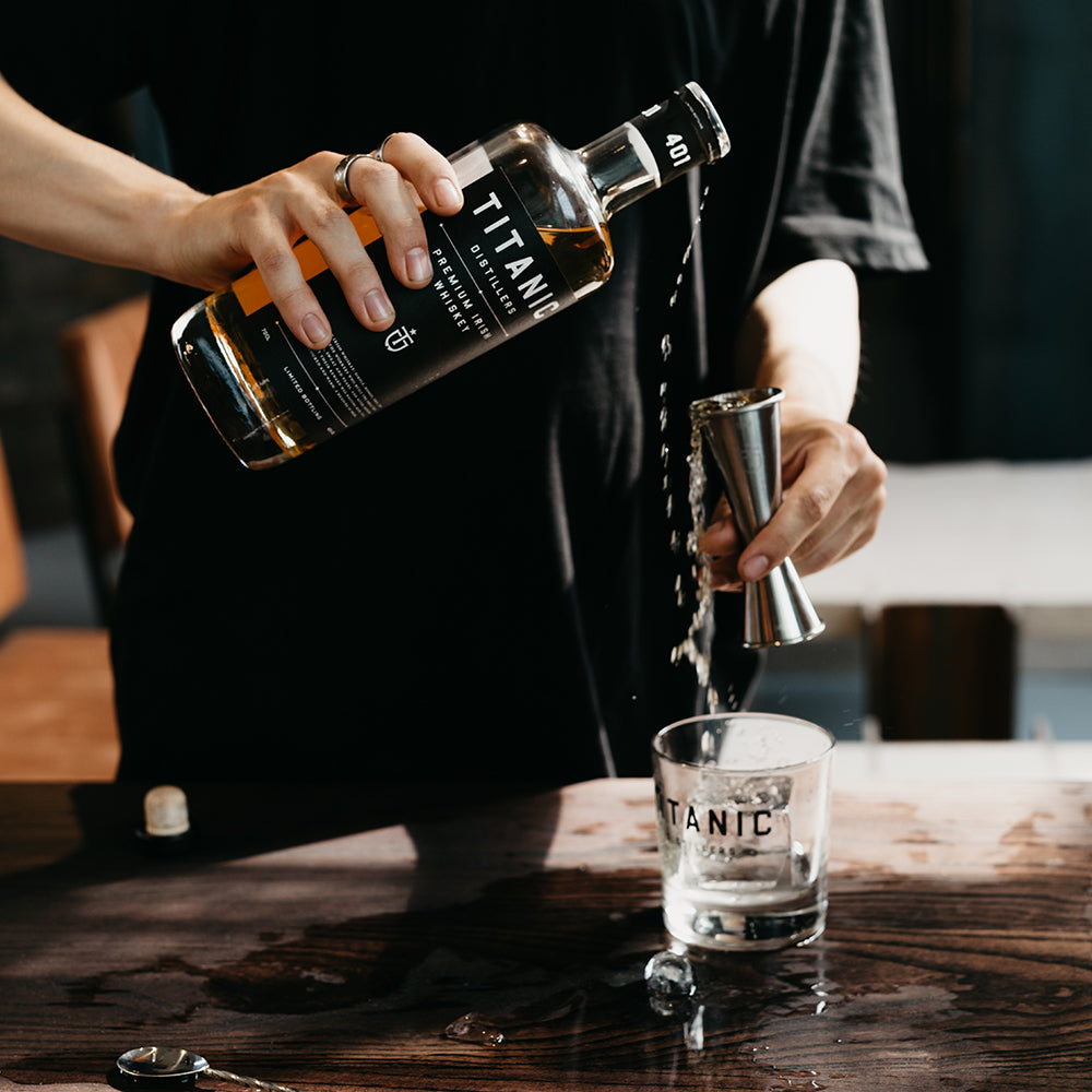 Titanic Distillers Rocks Glasses
