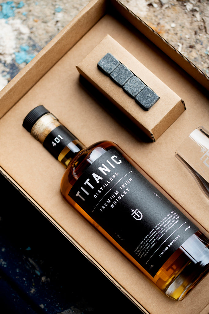 Titanic Distillers Premium Irish Whiskey Collectors Edition Box Set