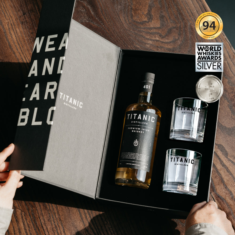 Titanic Distillers Premium Irish Whiskey Companion Set
