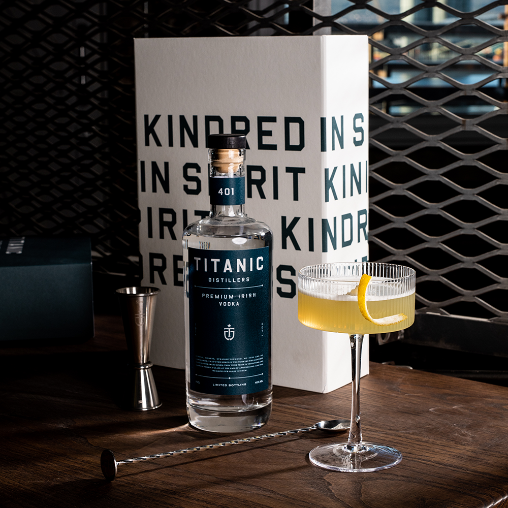 Titanic Distillers Premium Irish Vodka Toolkit